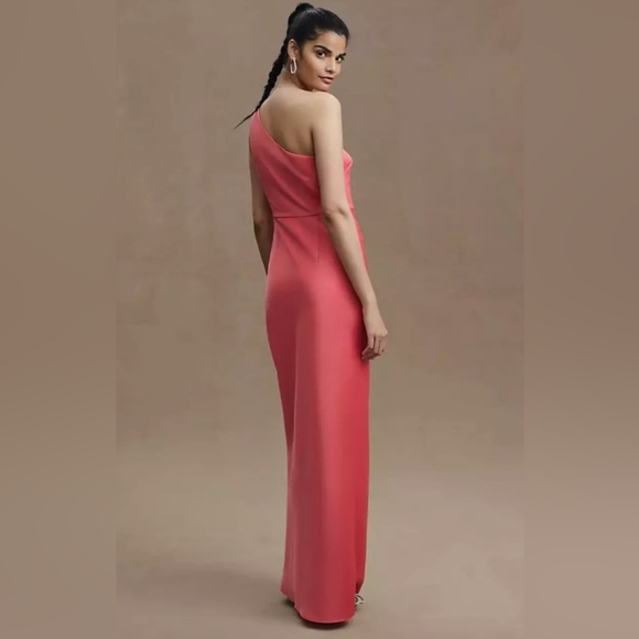 BHLDN One-Shoulder Pink Dress - Picture 3 of 6